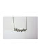 Stainless Steel Necklace Name Daisy Silver 1pc