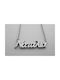 Steel Necklace Name Natalia Silver 1pc