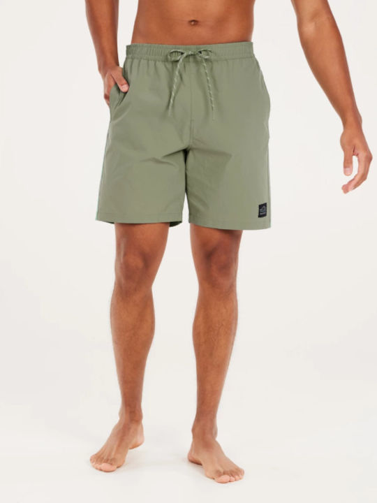 Protest Herren Badebekleidung Shorts Grün