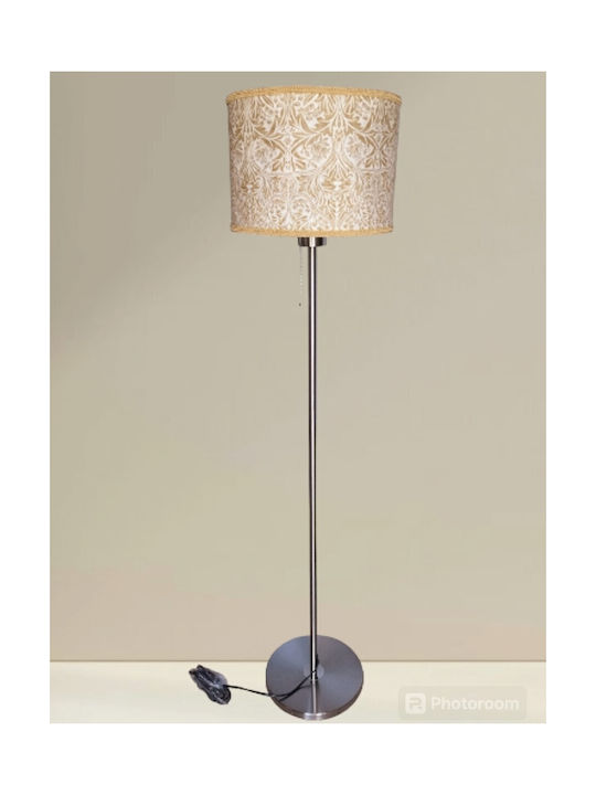 Oxygen Floor Lamp H165cm. with Socket for Bulb E27 Gold