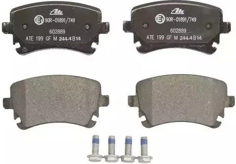 Brake Pads Audi A6 Avant 4b5 C5 Ate 13046028892