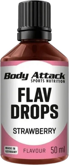 Body Attack Flav Drops 50 Ml Φράουλα