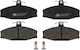 Skoda Felicia I 6u1 Ate 13046029642 Brake Pads