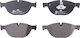 Bmw 5 F10 F18 Ate 13046072672 Brake Pads