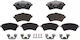 Land Rover Freelander Ln Ate 13046027182 Brake Pads