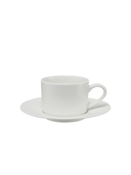Maxwell & Williams Tasse Kaffee aus Porzellan Weiß 230ml