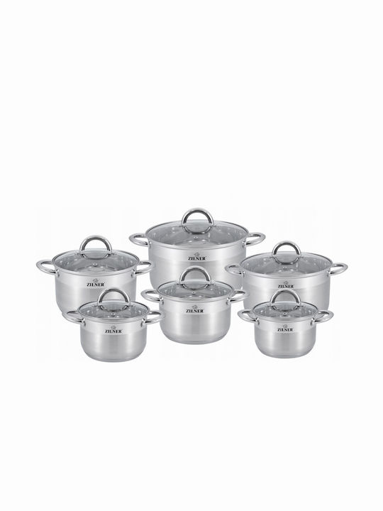 Zilner Töpfe Set ZL-8109 12Stück