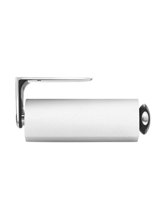 Simplehuman Metallic Gray Paper Towel Holder 33.3x12.5x7.6cm