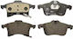Brake Pads Opel Meriva B Ate 13046071792