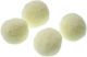 Nuova Vita Pom Pom Handwerk Ecru mit Durchmesser 20mm Set 100Stück