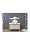 Stool White 60x34x80cm