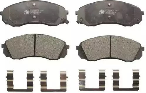 Plăcuțe de frână Hyundai H-1 Travel Tq Ate 13046057992