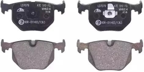 Bmw X5 E53 Ate 13047070792 Brake Pads