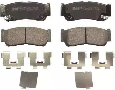 Placute de frana Ate pentru Hyundai Santa Fe II CM 13046057822
