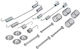Set accesorii saboti frana Dacia Duster Ate 03013793122