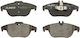 Brake Pads Mercedes-benz C-class W204 Ate 13046072572