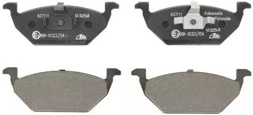 Placute de frana Skoda Roomster Praktik 5j Ate 13046071112