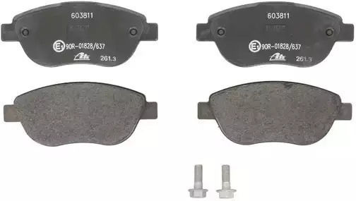 Накладки за спирачки Fiat Idea 350 Ate 13046038112