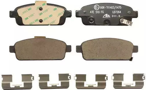 Plăcuțe de frână Chevrolet Cruze Hatchback J305 Ate 13047072642