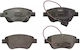 Brake Pads Fiat 500 C 312 Ate 13046038182
