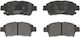 Placute de frana si discuri Toyota Yaris Scp1 Nlp1 Ncp1 Ate 13046058112