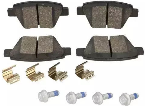 Skoda Yeti 5l Ate 13047038582 Brake Pads