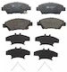 Placute de frana Honda Insight Ze Ate 13046056202