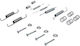 Set accesorii saboti frana Vw Fox 5z1 5z3 Ate 03013791682