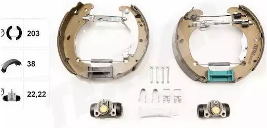 Set Brake Pads Fiat Marea Weekend 185 Ate 03052068223