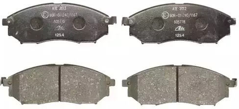 Placute de frana Nissan Qashqai Qashqai +2 J10 Jj10 Ate 13046057782