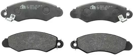 Brake Pads Subaru Justy Ii Jma Ms Ate 13046058372
