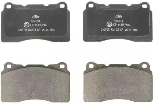 Brake Pads Renault Megane Iii Coupe Dz0 1 Ate 13046048042