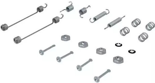 Set accesorii placute frana Citroen Zx N2 Ate 03013790862