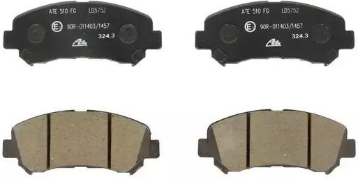 Placute de frana Ate pentru Nissan Qashqai Qashqai +2 J10 JJ10 13047057522