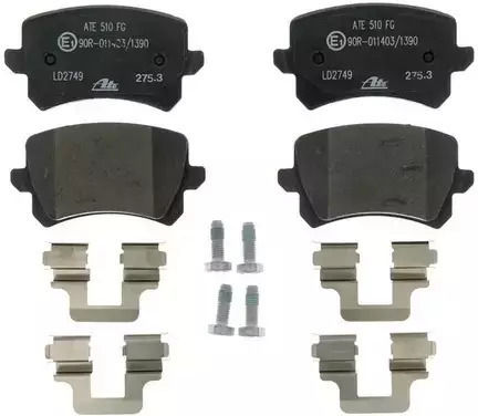 Vw Tiguan 5n Ate 13047027492 Brake Pads
