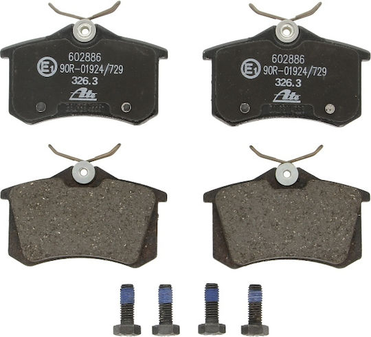 Bremsbeläge Audi A4 8e2 B6 Ate 13046028862