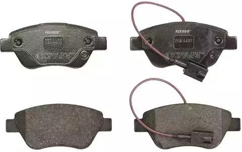 Brake Pads Citroen Nemo Combi Ate 13046038182