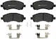 Placute de frana Subaru Impreza Sedan GC Ate 13046058952