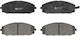 Placute de frana Nissan Patrol Gr V Wagon Y61 Ate 13046058792