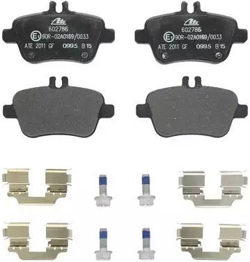 Brake Pads Mercedes-benz Slk R172 Ate 13046027862