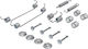 Set Brake Shoe Accessories Fiat Marea 185 Ate 03013791252