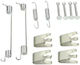 Set Brake Shoe Accessories Lancia Musa 350 Ate 03013793102