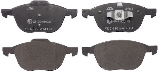 Brake Pads Ford C-max Dm2 Ate 13047071932