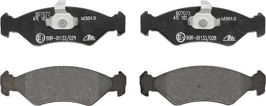 Спирачни накладки Ford Fiesta III GFJ ATE 13046070732