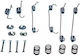 Set de accesorii pentru placute de frana Toyota Aygo Wnb1 Kgb1 Ate 03013792872