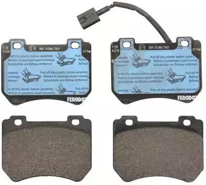 Brake Pads Alfa Romeo Brera 939 Ate 13046048672