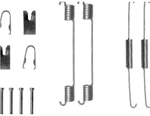 Set Brake Shoe Accessories Fiat Marea Weekend 185 Ate 03013792342