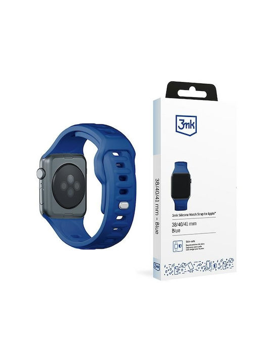 3MK Λουράκι Σιλικόνης Μπλε (Apple Watch 38/40/41mm)