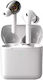Nubi S10 In-ear Bluetooth Handsfree Earphones with Sweat Resistance and Charging Case White