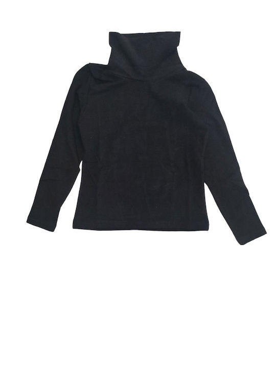 Joyce Kids Blouse Long Sleeve Black